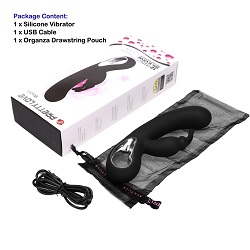 sexygame-12-frequency-rechargeable-silicone-rabbit